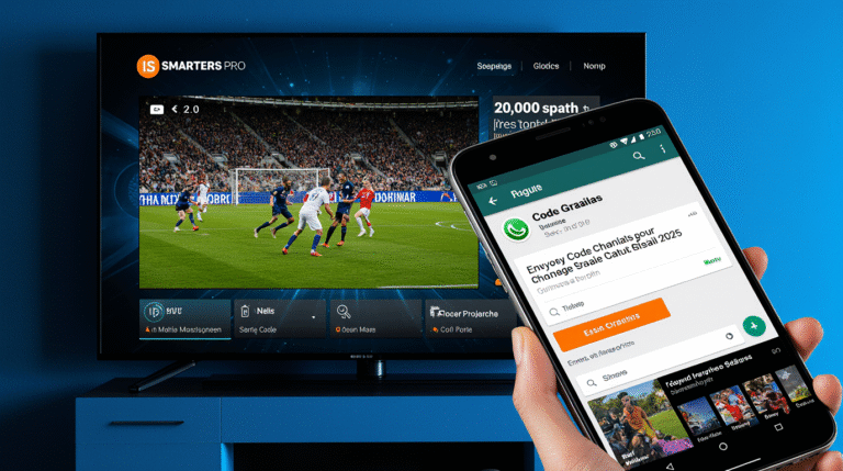 Code IPTV Smarters Pro Gratuit 2025