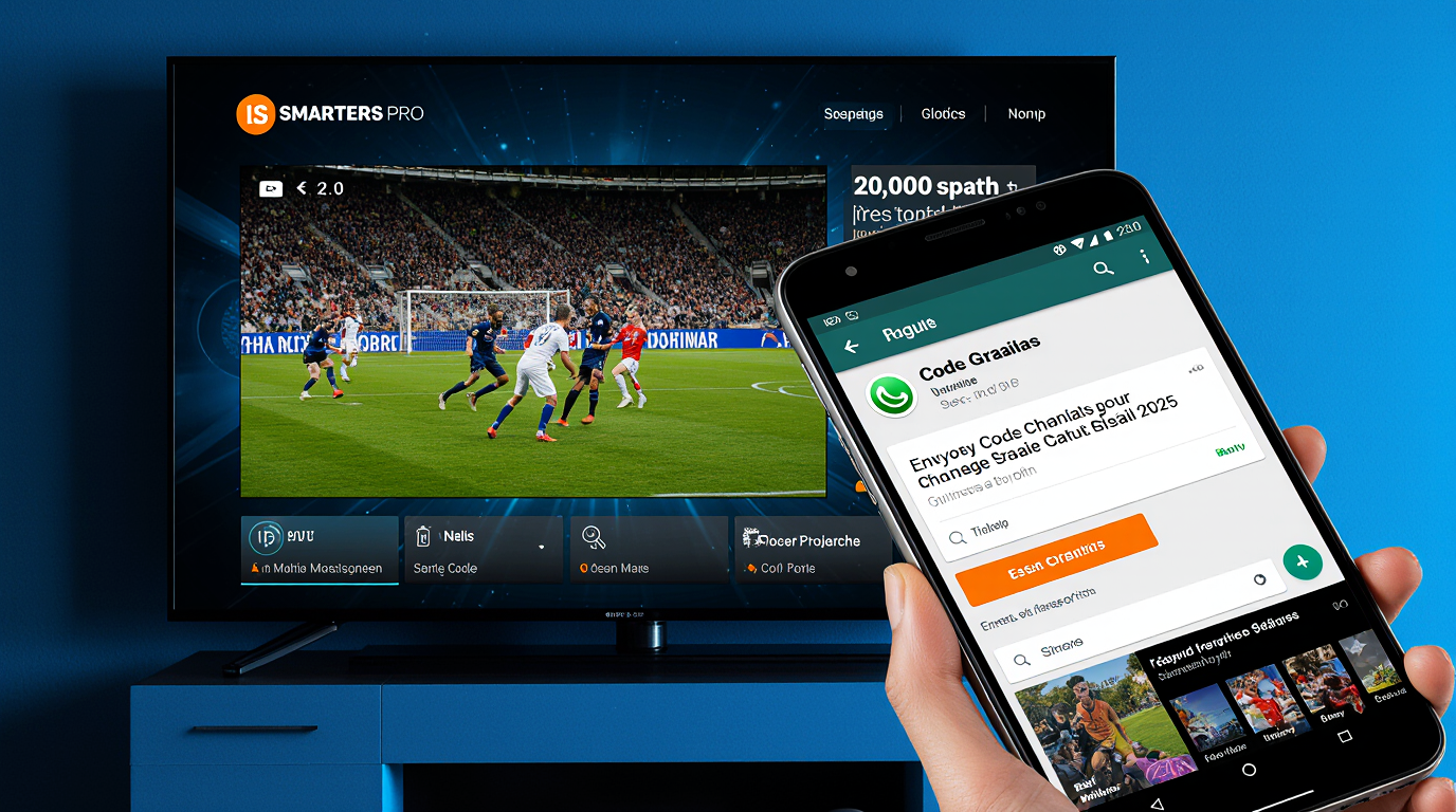 Code IPTV Smarters Pro Gratuit 2025